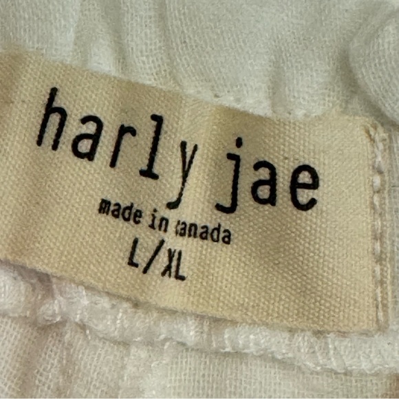 NWOT 100% cotton gauze sleepwear bottoms L/XL large extra large white breathable - Picture 4 of 13